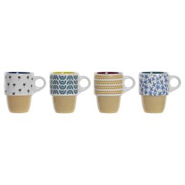 DKD Home Decor Mug Gres Colonial 400ml Mate Variedad Colores Turquesa Azul 12 Unidades Apto Microondas Lavavajillas Precio: 23.87088. SKU: B138H3C6PH