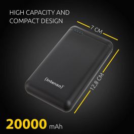 Intenso Powerbank XS20000 20000 mAh Negro - Polímero de litio - Ref: 7313550 Intenso Powerbank XS20000 20000 mAh Negro - Polímero de litio - Ref: 7313550