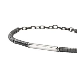 Pulsera Hombre Breil TJ3639 Plata de ley 925 Negro Pulsera Hombre Breil TJ3639 Plata de ley 925 Negro