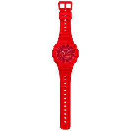 CASIO - G-SHOCK - Reloj - Resistente a golpes - Multifunción - Rojo