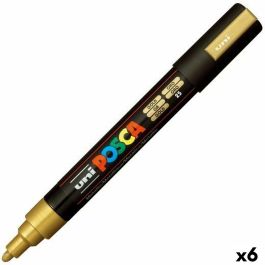 Rotuladores POSCA PC-5M Dorado (6 Unidades) Rotuladores POSCA PC-5M Dorado (6 Unidades)