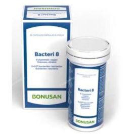 BONUSAN Bacteri 8, 8 cepas bacterianas, cápsulas DRcaps, 28 cápsulas, para un microbioma sano y tracto digestivo Precio: 32.7900001. SKU: B122JRA29J