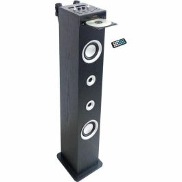 Inovalley HP49CD - Torre de sonido Bluetooth - Reproductor de CD y función Karaoke - 100W - Radio FM - Puerto USB - Entrada auxiliar - Negro Precio: 110.58999974. SKU: S7165921