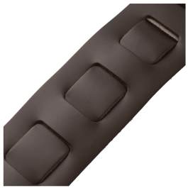 Levy's Correa Amped Leather Series 3" Marrón Oscuro