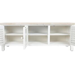 Mueble de TV DKD Home Decor Abeto Blanco Madera MDF 120 x 40 x 45 cm