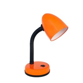 Flexo de sobremesa modelo amsterdam e27 60 W color naranja edm Precio: 11.49999972. SKU: S7915378