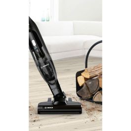 Bosch Aspirador Escoba y de Mano Recargable 20V Batería Li-ion Autonomía 40 min Cepillo AllFloor HighPower Filtro Lavable Negro