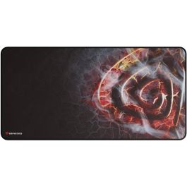 Genesis Carbon 500 Maxi Lava G2 Alfombrilla de Ratón para Juegos y Teclado, Superficie Speed, 900x450mm, Antideslizante, Resistente al Agua, Multicolor