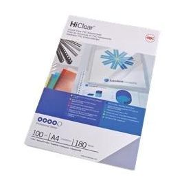 Gbc Portadas Encuadernación Hiclear A4 Pvc 180 Micras Cristal Transparente Pack 100 Ud Precio: 10.50000006. SKU: BIXCE011880E