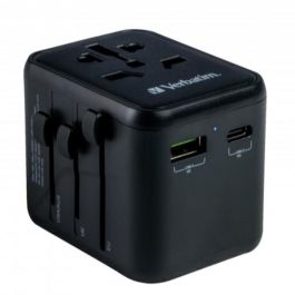 Verbatim Adaptador Universal de Viaje con 1 Puerto USB-C y 1 Puerto USB-A, 20W Power Delivery, Quick Charge 18W Precio: 23.50000048. SKU: S8423745