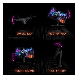 Gigabyte Monitor Gaming OLED 4K 31.5" (80cm) FO32U 165Hz 0.03ms HDMI DP USB-C