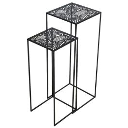 Juego De 2 Mesas Pedestal Havana Home Deco Factory Precio: 73.50000042. SKU: B1E8NFHE3H