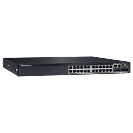 Dell Switch N2224PX-ON 24 Puertos PoE++ 2.5G Ethernet 4 Puertos SFP28 1050W L3 Gestionado 1U Rack