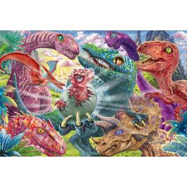 Schmidt Spiele Puzzle SCH1747457017828 Pequeño Dinosaurio, Grandes Aventuras 100 Piezas Edad 6+