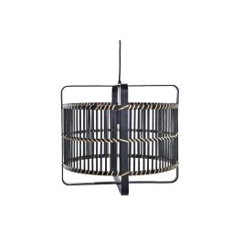 DKD Home Decor Lámpara de Techo Colonial Negra de Bambú, con 1 Bombilla E27 50W 220V, 40cm Ancho x 40cm Largo x 35cm Alto Precio: 32.62644. SKU: B12X85ZFHH