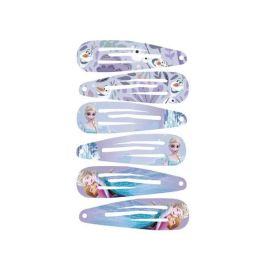 Accesorios pelo clips 6 piezas frozen 6.5 x 12.5 x 0.1 cm Accesorios pelo clips 6 piezas frozen 6.5 x 12.5 x 0.1 cm