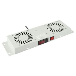 Lanview RAF205BL Módulo de 2 Ventiladores de Techo con Termostato Digital Blanco para Armarios Rack Precio: 140.49999942. SKU: B1HKBMGMJL