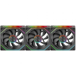 Mars Gaming MF-LINKFINITYKIT2 Pack 3 Ventiladores 12cm ARGB Infinity Mirror LINKFINITY Modular Magnético PWM