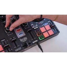 Hercules Consola DJ Control Impulse 200 MK2 Controlador DJ para Principiantes con Serato DJ Lite y DJUCED