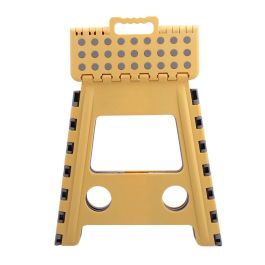 Quid Taburete Plegable Daily de Plástico Gris 29x22x39 cm Resistente Uso Diario Libre de BPA