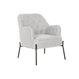 DKD Home Decor Sillón Beige y Negro 73 x 79.5 x 65 cm Poliester Metal Precio: 177.50000015. SKU: B1EYRJJYV4