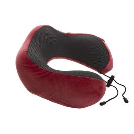 Creaciones Llopis Cojín de Viaje Ergonómico de Poliéster 30x30 cm – Disponible en 6 Colores Surtidos