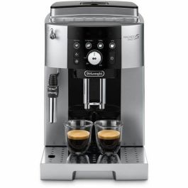 Máquina de espresso de Delonghi Shredder - Magnifica S Smart - Acero inoxidable