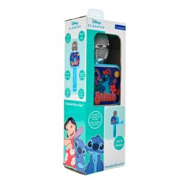 Lexibook Mic240D Micrófono Inalámbrico Disney Stitch con Altavoz Bluetooth y Efectos de Voz para Karaoke Niños +3 Años Lexibook Mic240D Micrófono Inalámbrico Disney Stitch con Altavoz Bluetooth y Efectos de Voz para Karaoke Niños +3 Años