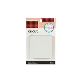 Posavasos Personalizable para Plotter de corte Cricut Aluminium Blanco (4 Unidades)