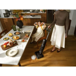 Roborock F25 Ace Pro Aspiradora Robot Inalámbrica, 25.000 Pa Succión, 430 RPM, Limpieza JetFoaming, Color Negro