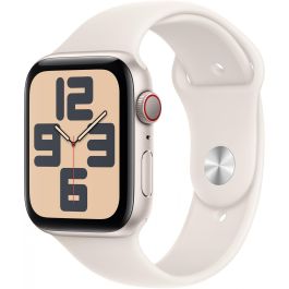 Apple Watch SE GPS + Cellular 44mm Starlight Aluminium Case with Starlight Sport Band - S/M Precio: 294.69000055. SKU: B18CNF7VXS