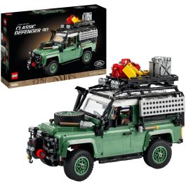 LEGO Land Rover Classic Defender 90 Icons - Juego de Construcción Maqueta Coche, 2336 Piezas, para Adultos