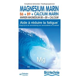 Magnesio Marino + B6 + B9 + Calcio Precio: 13.4999997. SKU: B1K262PVE5