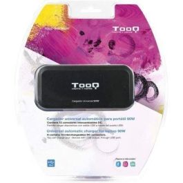 Cargador de Portátil TooQ TQLC-90BS02AT/ 90W/ Automático/ 12 Conectores/ Voltaje 12-20V/ 1 USB Cargador de Portátil TooQ TQLC-90BS02AT/ 90W/ Automático/ 12 Conectores/ Voltaje 12-20V/ 1 USB