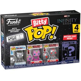 FUNKO Blister 4 figuras Bitty POP! Marvel The Infinity Saga Iron Man, incluye figura misteriosa y estuches de acrílico Precio: 9.68999944. SKU: B164CKPLRQ