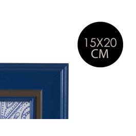 Giftdecor Portafotos 15x20 cm Azul Oscuro (Set de 24)