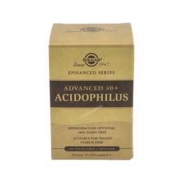 SOLGAR 40 Plus Acidophilus Avanzado 60 Vegicaps Apto Veganos Precio: 25.7900005. SKU: B1263758PF