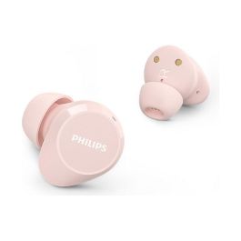 Philips Auriculares Bluetooth TAT1209 Rosa con Estuche de Carga, Autonomía 6h