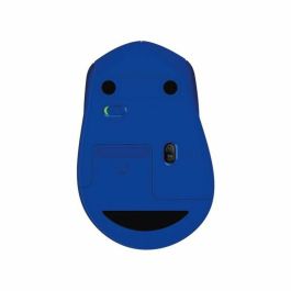 Logitech 910-004910 Ratón Inalámbrico M330 Silent Plus Silencioso 1000 DPI Diseño Diestro Azul con 24 meses de Batería