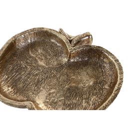 DKD Home Decor Bandeja Vaciabolsillos Moderno Dorado Resina 24 x 15 x 3 cm (6 Unidades)