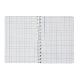 Liderpapel Cuaderno A5 Smart Espiral Tapa Blanda 80 Hojas Cuadro 8mm 75gr Colores Surtidos