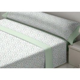 Juego de Sábanas Tejidos Reina Fides Blanco Verde Cama de 160 Precio: 23.50000048. SKU: B12QGFXDZS