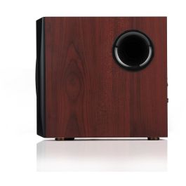 Edifier S350DB Sistema de Altavoces 2.1 Bluetooth 150W RMS con Subwoofer, Negro Madera para Uso Universal