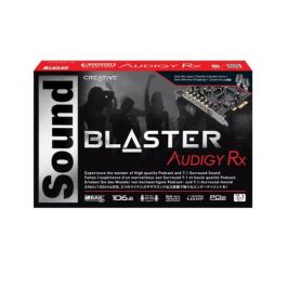 Creative Labs Sound Blaster Audigy Rx Interno 7.1 canales PCI-E Creative Labs Sound Blaster Audigy Rx Interno 7.1 canales PCI-E