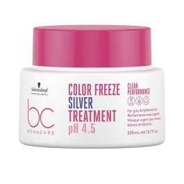 Schwarzkopf BC Color Freeze Silver Treatment Tratamiento para Cabello Blanco y Aclarado 200 ml