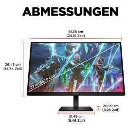 HP OMEN 27s Monitor Gaming 27" FHD 240Hz 1ms Negro