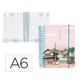 Agenda Espiral Liderpapel Santorini A6 2025 Dia Pagina Atardecer Rosa Papel 60 gr Precio: 4.49999968. SKU: B19S7EE7AV