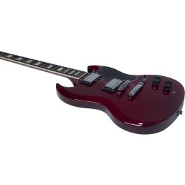 Guitarra Eléctrica Eko Starter Dv300 Tipo Sg - Roja