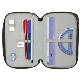 Safta Plumier Escolar Triple Cremallera 37 Piezas One Piece 195x125x55 mm