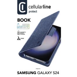 Cellularline Funda Book Folio para Samsung Galaxy S24, Azul, con Bolsillo para Tarjetas y Cierre Magnético Precio: 36.88999963. SKU: B13QF9KEP6